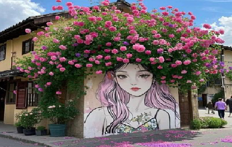 射阳怎么设计网红打卡墙绘