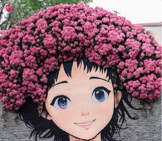 射阳墙体彩绘-网红墙打卡