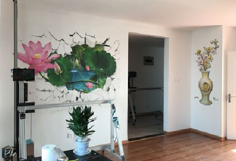 射阳墙体彩绘相比墙纸的优势。