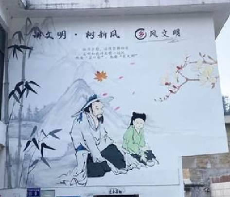 射阳分享几个墙绘保养知识。