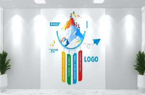 射阳公司企业形象墙的工艺材料有哪些？